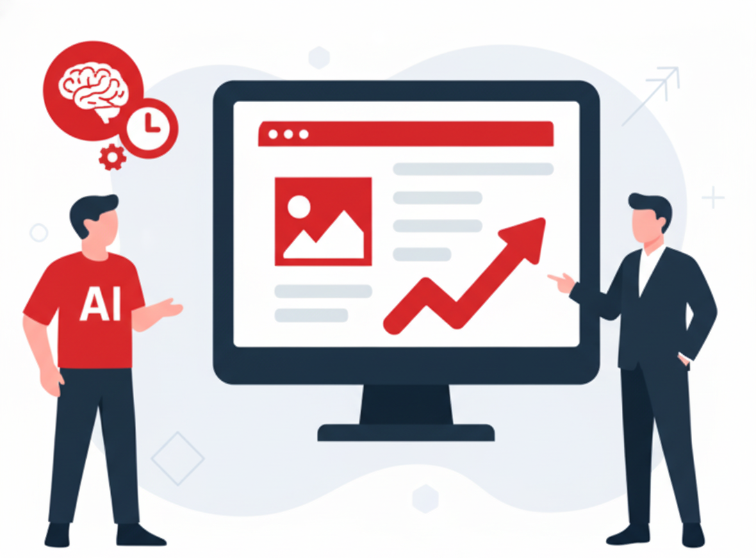 AIと経験豊富な人が仕上げる、高品質なWeb制作